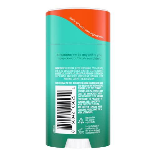 Lume Whole Body Deodorant - Smooth Solid Stick- 72 Hour Odor Control - Aluminum Free, Baking Soda Free And Skin Safe - 2.6 Ounce (Minted Cucumber) #TOP1