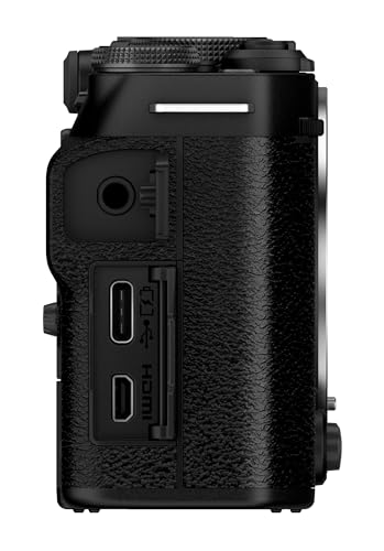 Image of FUJIFILM X-M5 Mirrorless Digital Camera Body - Black