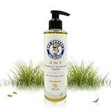 DON DONKEY’S® 3-in-1 SHAMPOO-DUSCHGEL-SEIFE 200ml | Mit 20% Bio-Eselsmilch | Multitalent für Haut & Haar | Schützt & pflegt trockene Haut | Für empfindliche Haut | Frischer Maulbeer-Duft