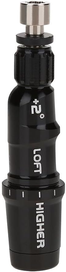 0.335 RH (Reverse Settings for LH) 2° Shaft Adapter Sleeve Compatible with Taylormade Qi4D, Qi35, Qi10, Qi, SIM, M6, M5, M4, M3, M2, M1, R15, Stealth Driver & Fairway Woods