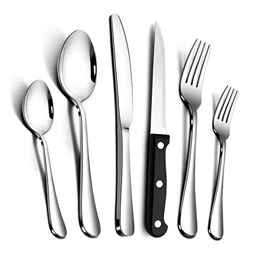 Best Flatware Set With Steak Knives