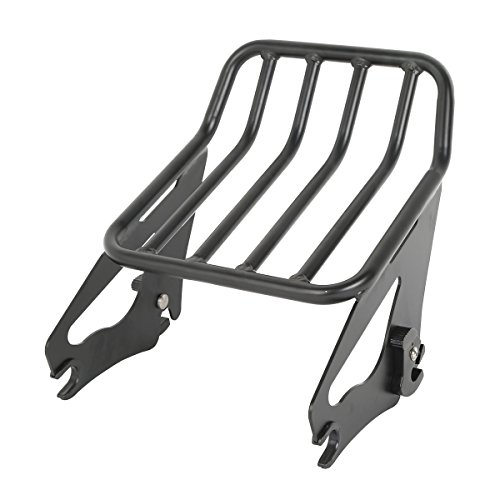 XMT-MOTO Detachable 2-Up Luggage Rack For Harley Touring Road King Street Glide 2009-2019