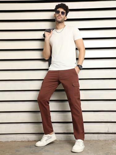 Image of HIGH STAR Men's Mid Rise Regular Pants