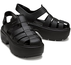 [クロックス] CROCS STOMP FISHERMAN SANDAL Chalk☆送料込☆ crocs クロックス Crocs Stomp Fisherman Sandal メンズ ヒール