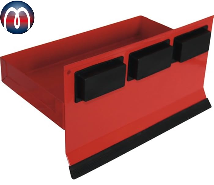 Magnetschale Werkzeug-Schale magnetische Ablage Magnet-Haftschale 240 x 115 x 30mm Magnetkorb Magnet-Ablage Dosen- Spraydosen-Halter Magnetteller hält an Metall Werkstattwagen oder Lochwand