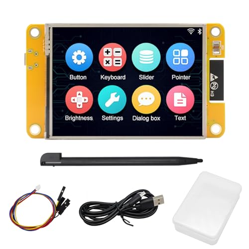 Ya en mundofriki.es: RUIZHI ESP32 Pantalla ESP32 Display Placa de Desarrollo con 2,8 Pulgadas 240 x 320 LCD Display e WiFi Bluetooth Módulo TFT con Pantalla táctil Inteligente Compatible con Arduino/LVGL