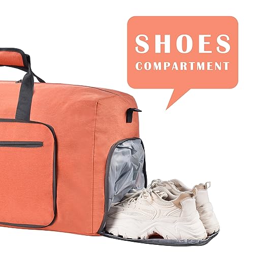 Image of Felipe Varela Foldable Duffle Bag for Travel Weekend Overnight Gym Camping