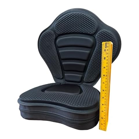 Cypress Rowe Outfitters Ultimate Padded Kayak Seat, Seriously Comfortable Kayak Seat, 4 Inch Thick Cushion for Ultimate Comfort, fits Canoes, Kayaks, Stand Up Paddle Boards, Most Comfy Seat Cover
