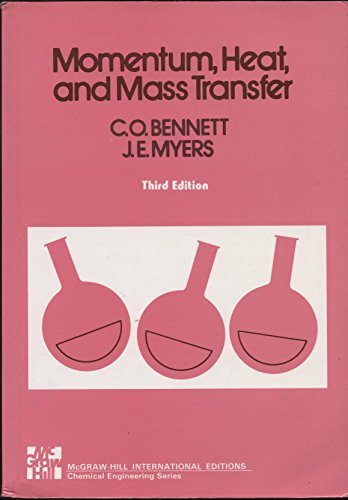 Momentum, Heat and Mass Transfer 0070661804 Book Cover