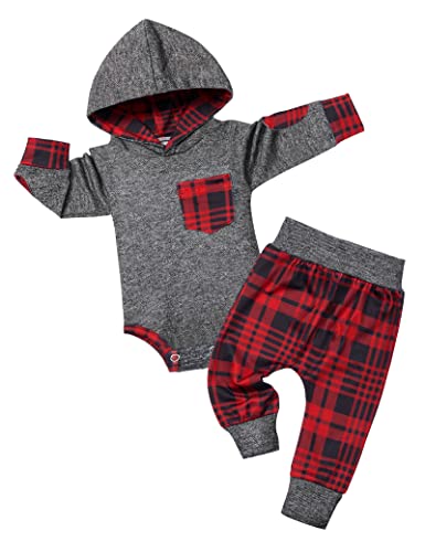 Image of Fommy Baby Boy Clothes Cute Boy Hoodies+Pants Set 2PC gifts
