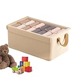 Schrank-Organizer mit transparentem Deckel – Unterbett-Aufbewahrungsbehälter,...