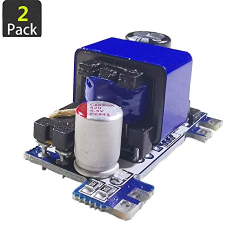 Delinx 2Pcs AC DC Converter Module Universal 110V 120V 220V 230V to DC 5V 12V Isolated Switching Power Supply Board (DC 5V 2A Version)
