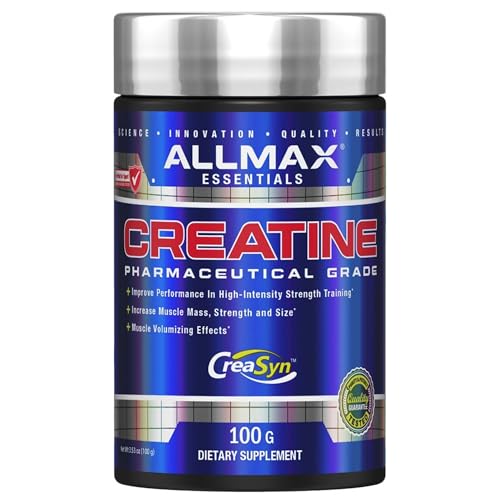 ALLMAX Creatine Monohydrate Powder Micronized Unflavored 100 g