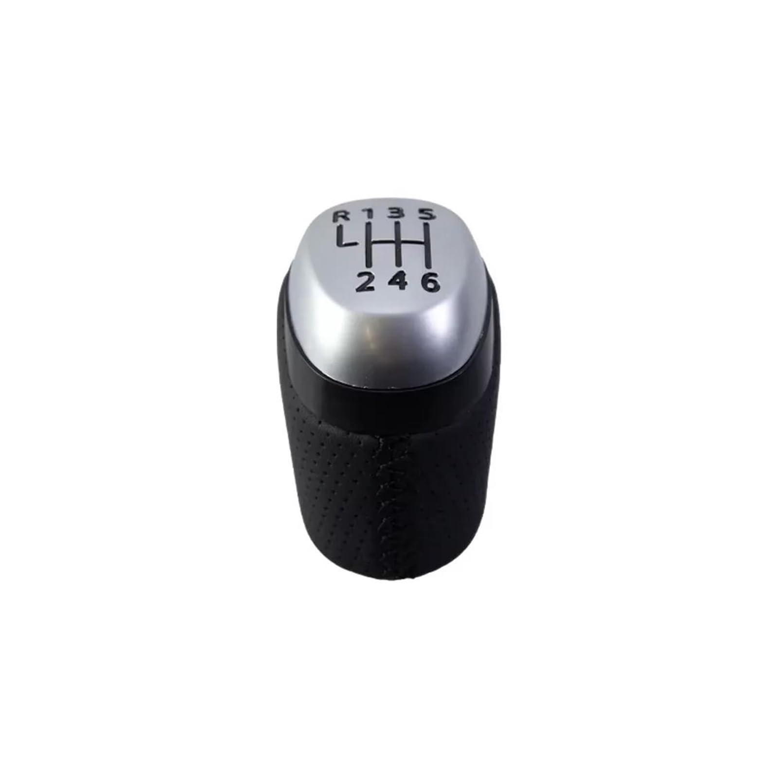 AHRPKAMERD Gear Shift Knob 1PCS for Megane IV MK4 BFB for Kadjar for Talisman 2015-2022 Gear Shift Knob Shift knob(Black 6 Speed)