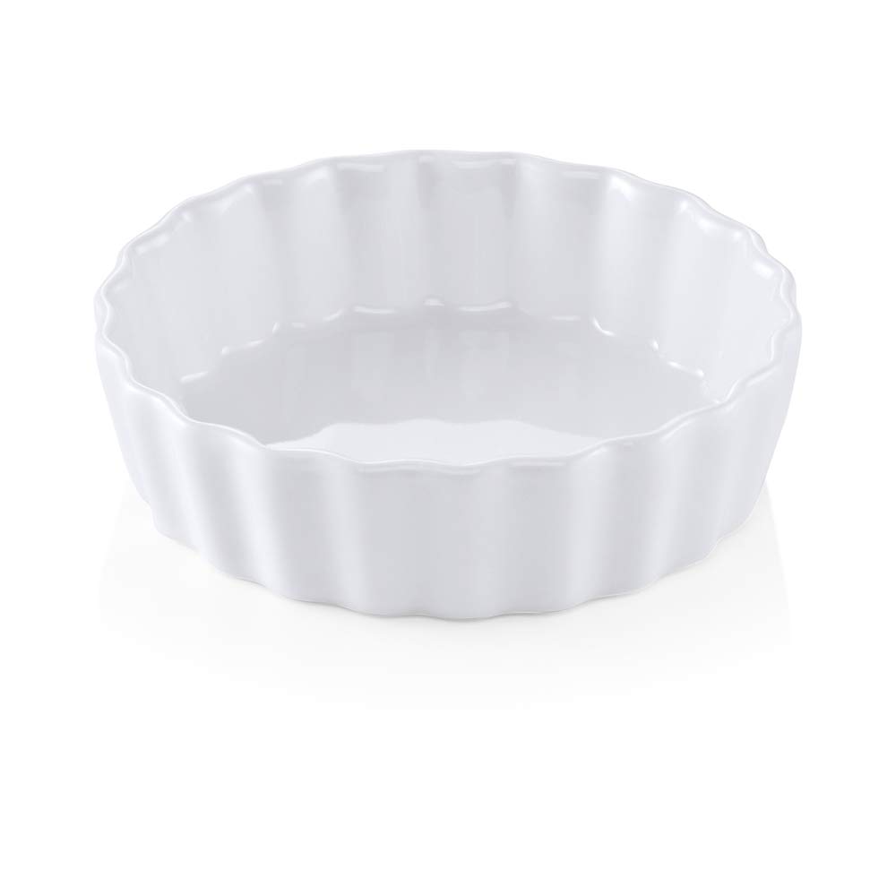WAS 4944 100 Série Bavaria Lot de 12 moules à gâteau en Porcelaine texturée 2,6 cm de Hauteur 10 cm de diamètre