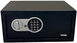 Cofre Eletrônico Digital Senha Ou Chave 43x33x20 Contelux P/Hotel