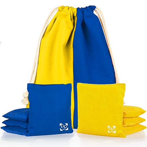 Sacs à Cornhole avec Côté Collant et Côté Fuite Kit de 8 Étanche