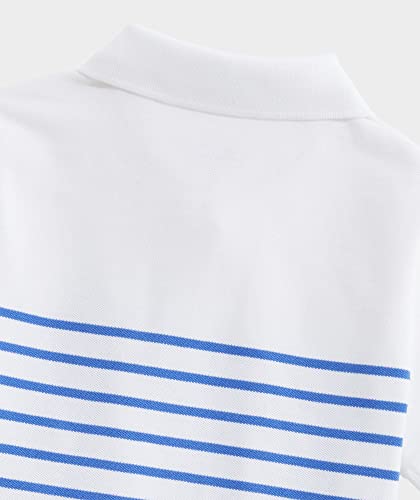 vineyard vines Girls' Breton Stripe Heritage Polo4