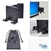 Kare Kind Smartphone Clip-On Holder - Attaches to Monitor and Laptops - Adjustable Mount for Slim or Thick Monitors (up to 25mm) - with A Universal Phone Dock/Stand
