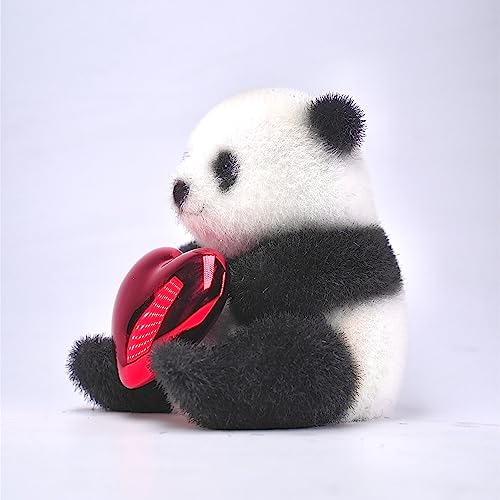 Statue de panda chinois figurine cube salon chambre AMITD