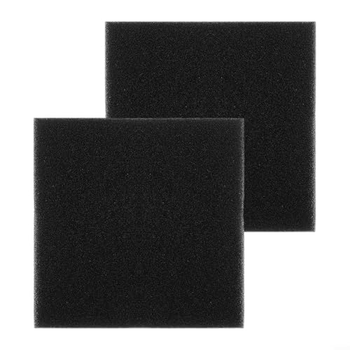 Papelera filtro para estanque, 2 piezas 12x12x1 pulg miniatura 2