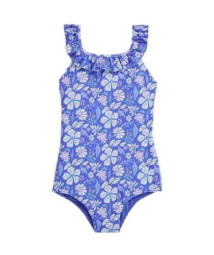 Image of Vineyard Vines Girls' Girls Scoop Ruffle One Piece