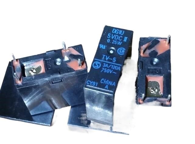 Relé 4 pines DG1U 5VDC soluciona fallos de encendido en placas de control