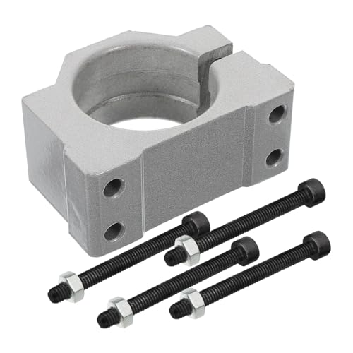 ARTIBETTER CNC Spindle Bracket CNC Fixture for CNC Carving Machine 52mm Alloy Aluminum Mounting Clamp
