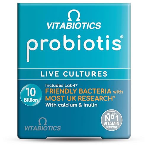 Vitabiotics Probiotis Gut Health Bacteria Supplements 10 Billion - 7 Strains of Live Cultures Supplements