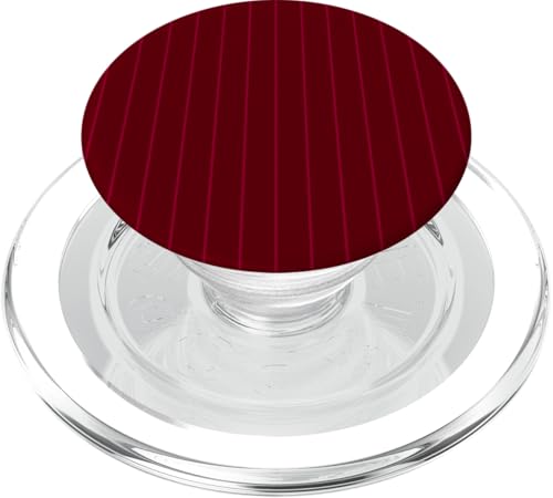 Gessati senza tempo in e bordeaux motivo a PopSockets PopGrip per MagSafe righe rosso