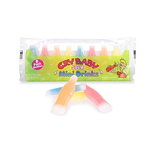 Cry Baby Sour Mini Drinks 8 Pack