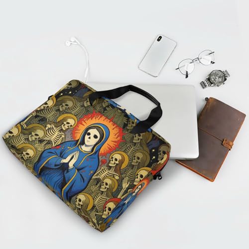Bolso portátil para laptop 15.6 pulgadas con asa y correa miniatura 7