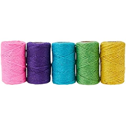 Springboard 70030 Coloured Jute Yarn 20 m Spools Cover