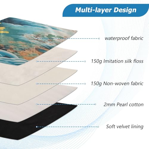 Funda para Laptop Exotic Flowers Blossom 13-14 pulgadas miniatura 4