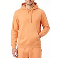SOFT BRUSHED FLEECE COMFORT: Crafted from premium brushed-back fleece, this hoodie delivers a soft and cosy feel for everyday comfort. The fabric provides warmth while remaining breathable, making it suitable for regular wear during cooler weather or...