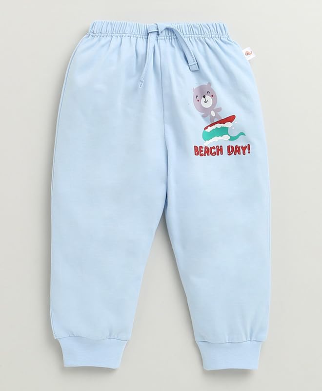 Image of BUMZEE Boys Cotton Full Sleeves T-Shirt & Pyjama Set (Peb10384391)