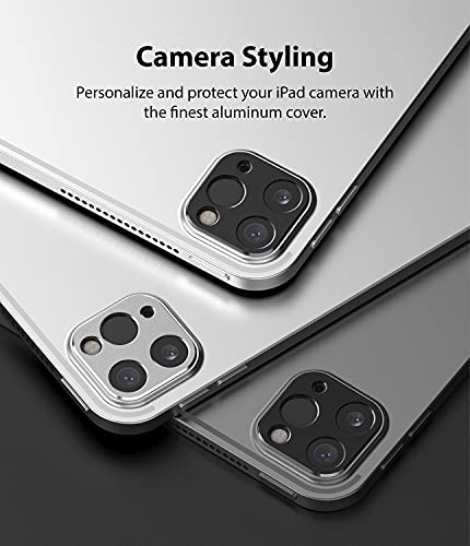 Image of Ringke Camera Styling Aluminum Frame Camera Lens Protector Ring Designed for iPad Pro (2020) 11 inch, 12.9 inch - Black