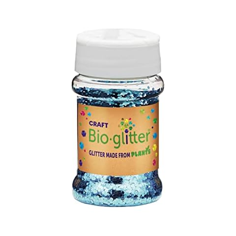 Big Colour Co Craft Bioglitter Sky Blue 40g Pot Cover