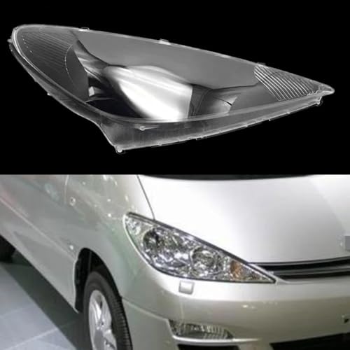 Cache-objectif de phare Toyota Previa 2003-2005 | Verre transparent haute performance - 2