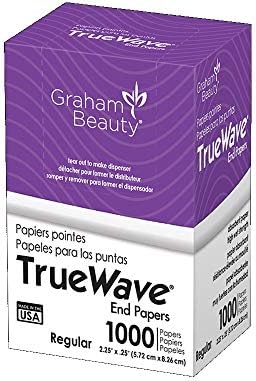 Graham Beauty TrueWave End Papers - 1000/BX - 100BX/CS