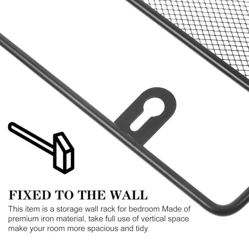 Organiseur mural polyvalent en fer pour gagner de la place - 8
