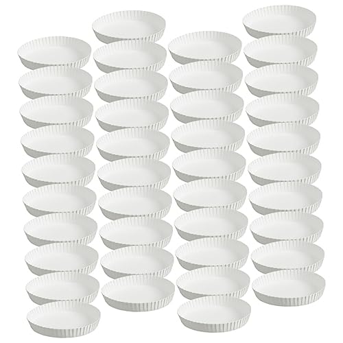 Beavorty 150pcs Stackable Paper Cup Lids Disposable Covers for Drinks for Parties Restaurants Hotels Keep Your Beverages