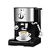 Produktbild ROLL Espressomaschine, Espressomaschine, Espresso und Cappuccino-Maschine mit Milchaufschäumer, Espressomaschine mit Steamer