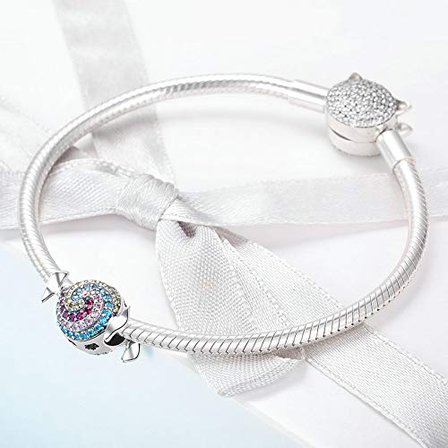 Sweet Candy colorato dolce argento Sterling 925