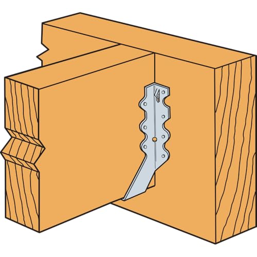 Conector LU28-100 Simpson Strong Tie de cara plana para ensambles de madera 4