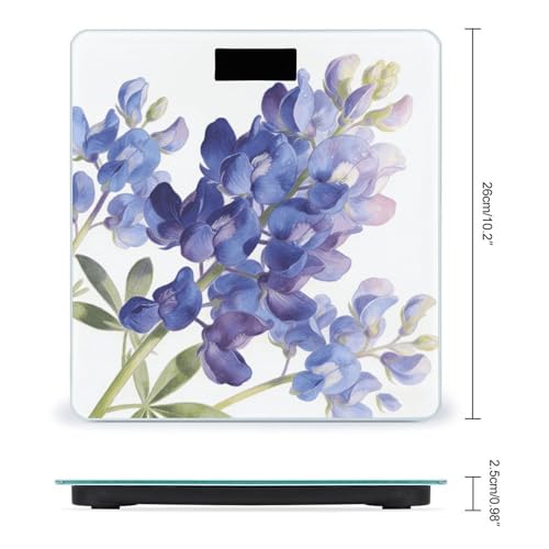 Báscula digital Indigo Bloom para peso corporal hasta 180 kg miniatura 2