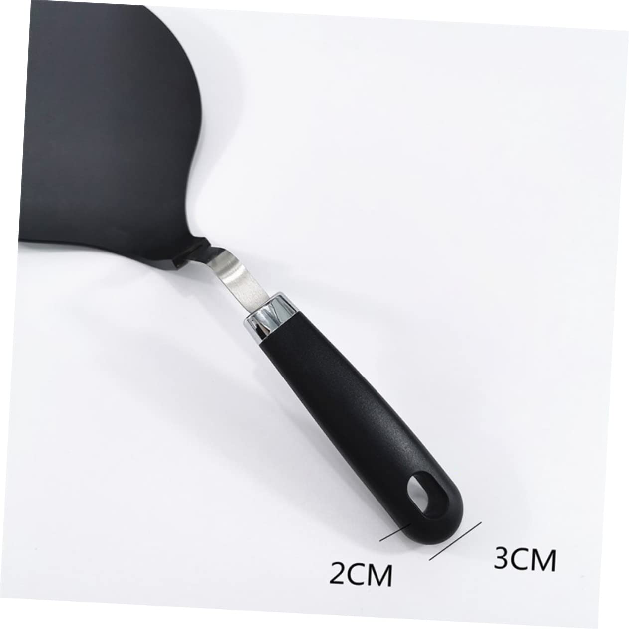 Tourneur Nylon Résistant Chaleur, Pelle Cuisine Antiadhésive, Poignée Antidérapante, Accessoire Cuisine