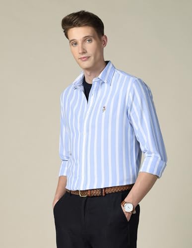 U.S. POLO ASSN. Men's Tailored Fit Oxford Shirt - Image 7