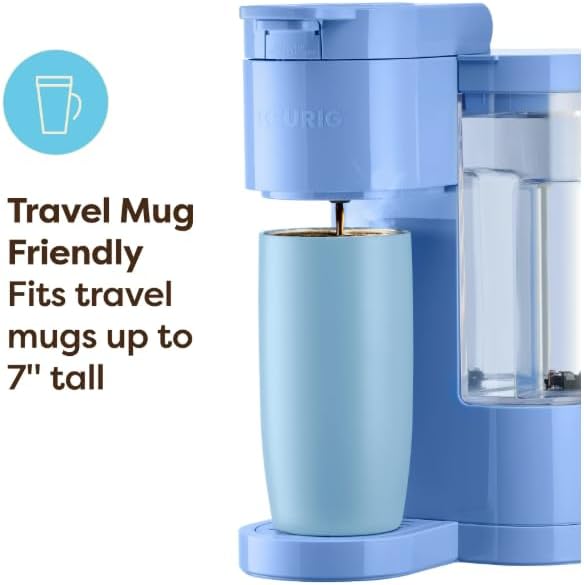 Keurig K-Express Essentials Single-Serve K-Cup Pod Coffee Maker (Bluebell)