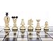 Wooden Folding Chess Set Paris Blueberry Wooden International Board Vintage Carved Pieces - 14